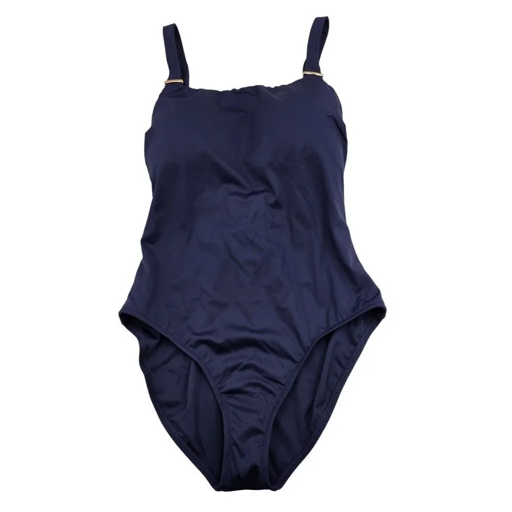 NWT Women's - La Blanca Luxe Tummy Control One Piece Swimsuit, Size 16